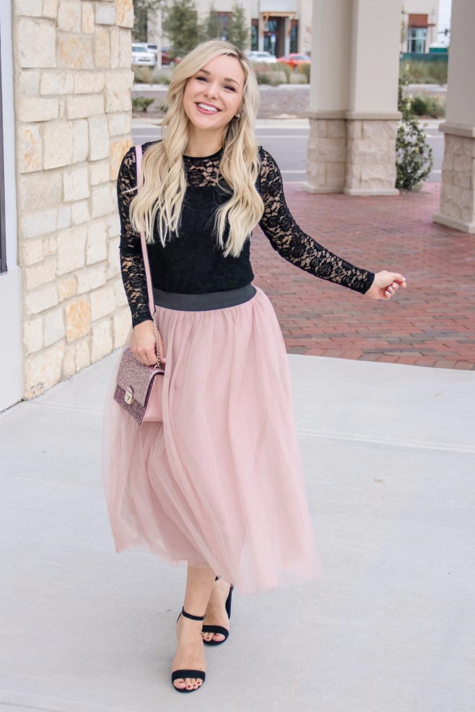 tulle skirt outfit new year's eve outfit