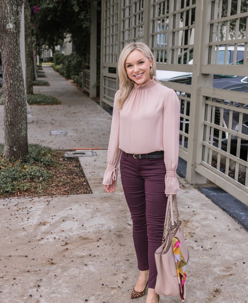 how to wear blush in the fall