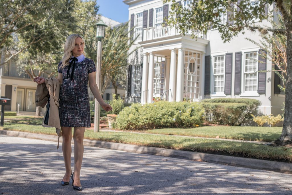 Tweed Dress for Fall - Shannon H. Sullivan