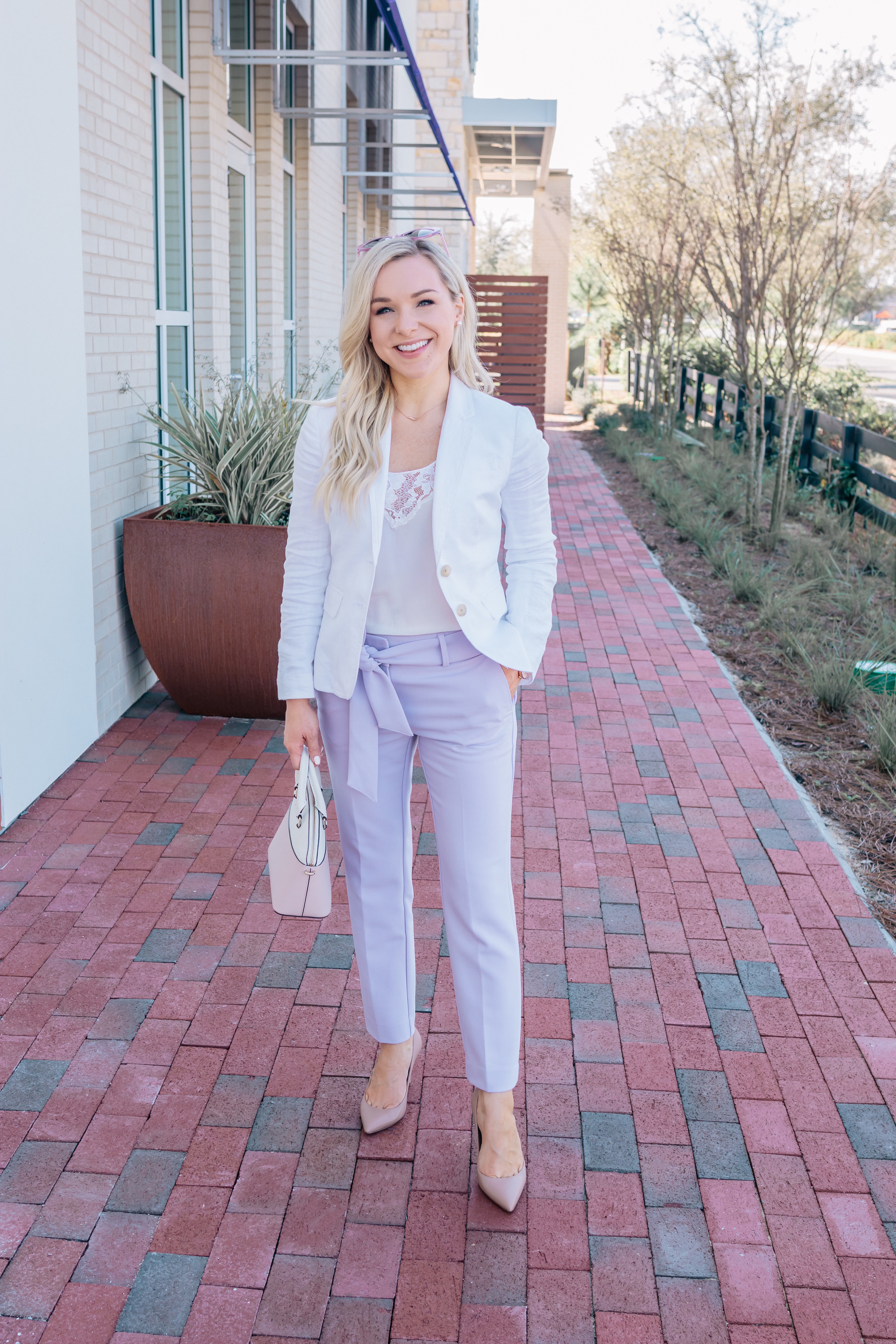 Pastel Workwear Pants for Spring - Shannon H. Sullivan