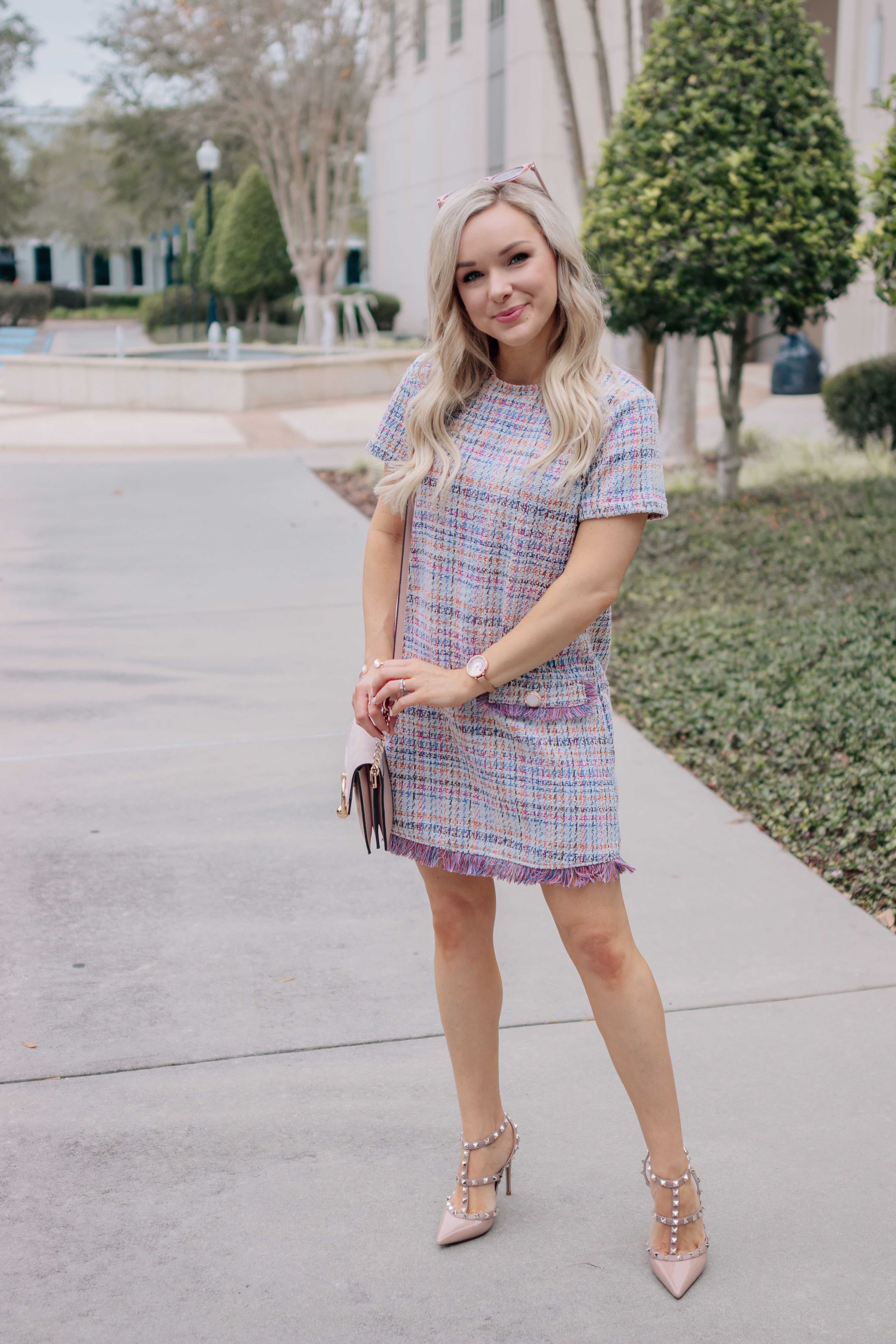 pink dress valentine's day