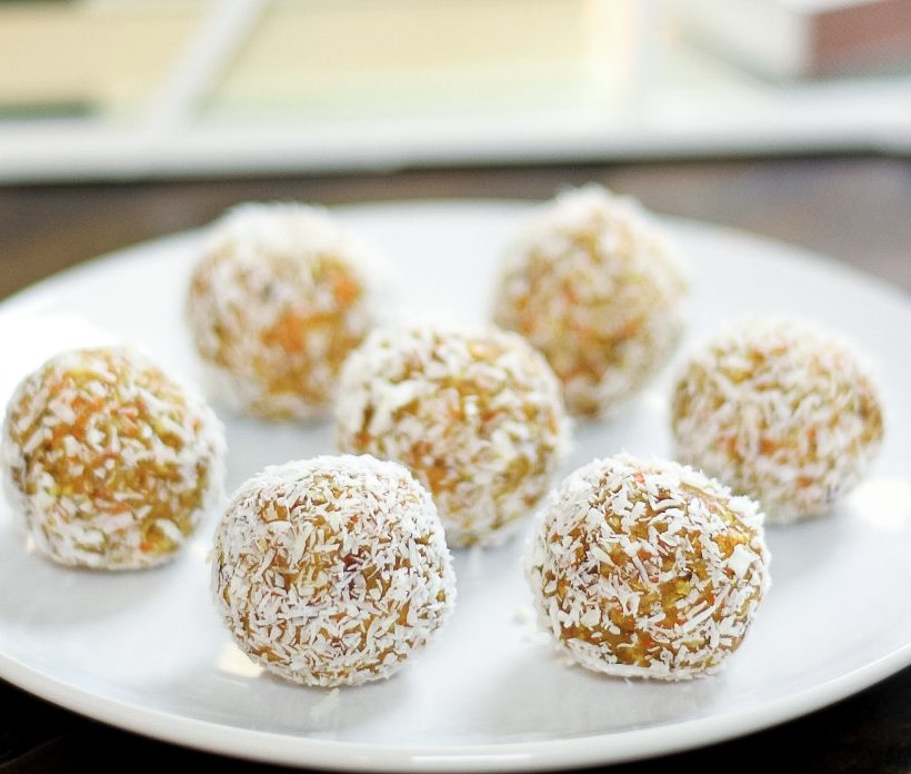Carrot Cake Bliss Balls