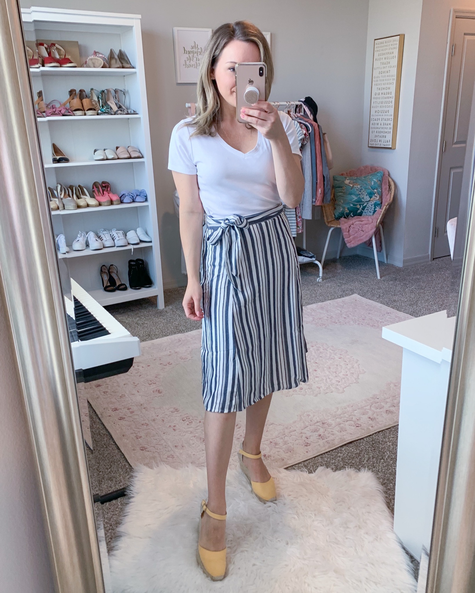 loft petite try on