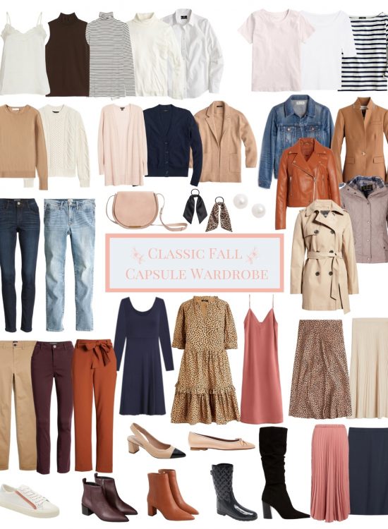 classic fall capsule wardrobe essentials