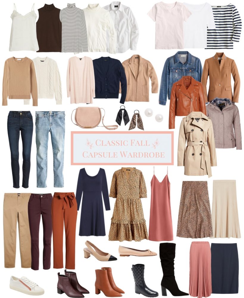 classic fall capsule wardrobe essentials